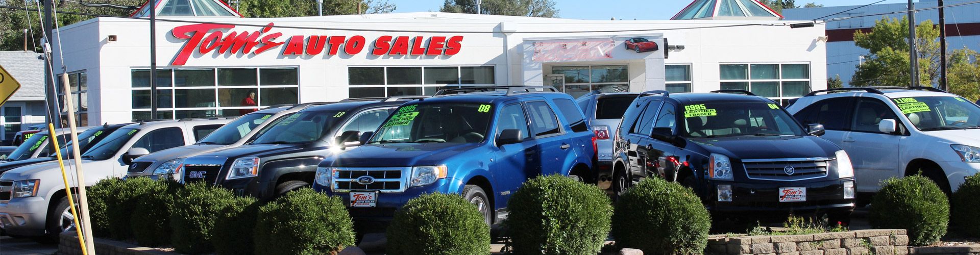 Used Car, Truck, Van Dealer in Des Moines, IA | Tom's Auto Sales